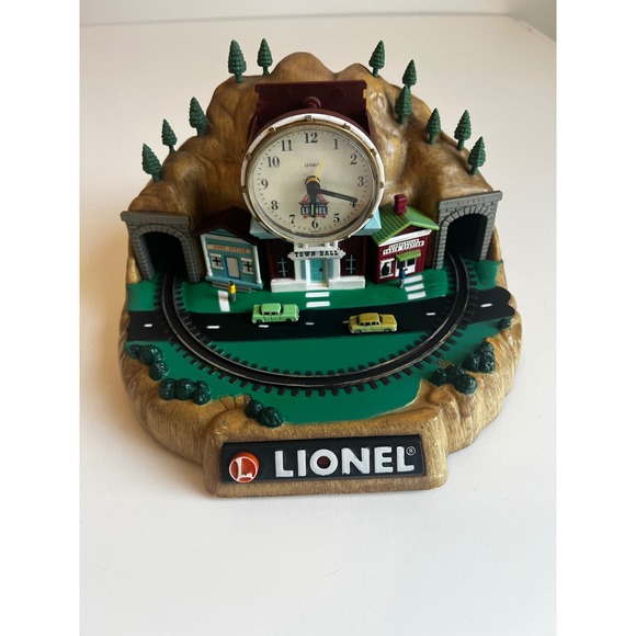 100 year anniversary Lionel Train Clock Vintage Railway Railroad Decor - Picture 1 of 15